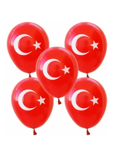 Ayyıldız Baskılı Balon 100Lü