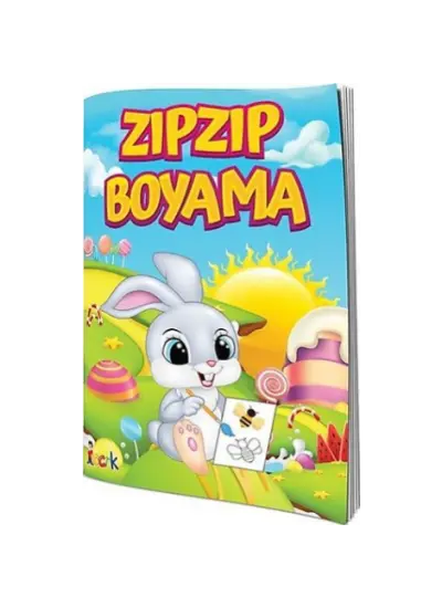 Zıp Zıp Boyama Kitabı