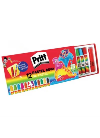 Pritt Pastel Boya 12 Renk 1048061