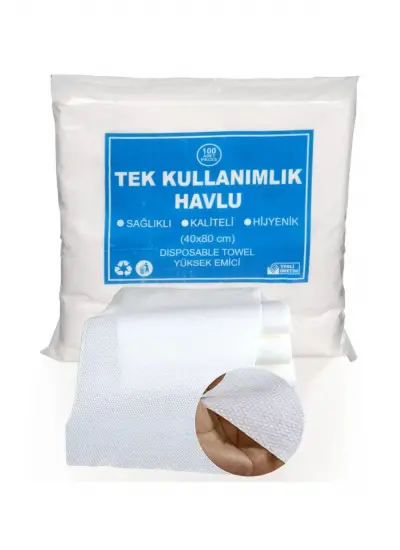 Tek Kullanımlık Havlu 40 X 80 Cm 100 Adet