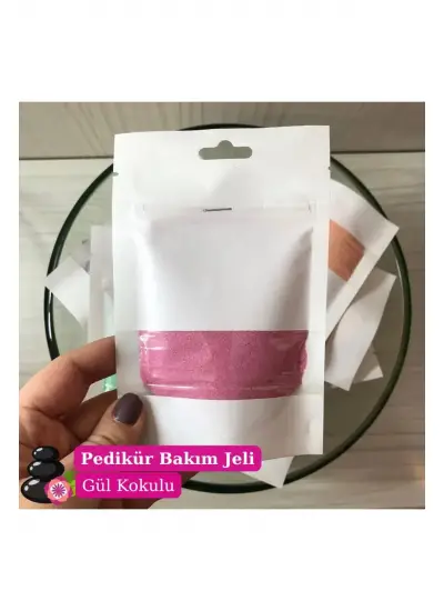 manikür pedikür jeli 10 paket jel + 10 pk remover kişiye özel hijyen