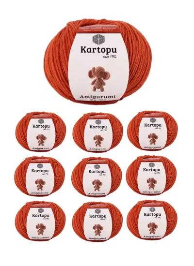 10 Adet Amigurumi El Örgü İpi 50gr 269