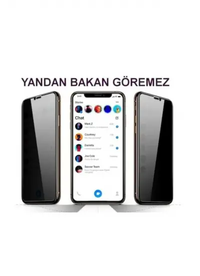 Samsung A33 Uyumlu Hayalet Ekran Gizli Tam Kaplayan Kırılmaz Cam Seramik Ekran Koruyucu Film