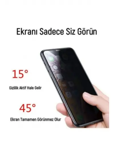 Samsung A32 Uyumlu Hayalet Ekran Gizli Tam Kaplayan Kırılmaz Cam Seramik Ekran Koruyucu Film