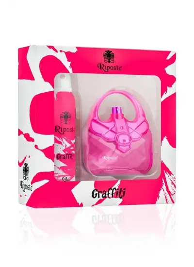 Riposte Kadın Parfüm & Deodorant Seti Graffiti For Women 110 Ml