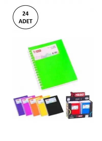 Doğan Defter 9X13 Polipropilen Üstten Spiralli Bloknot