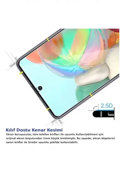 Iphone 13 Pro Max Uyumlu Premium Ekran Koruyucu 9h Sert Temperli Kırılmaz Cam Koruma Şeffaf