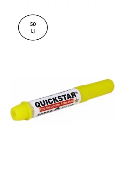 Quickstar Japon Yapıştırıcı 1,5 Gr Kutulu 50'li