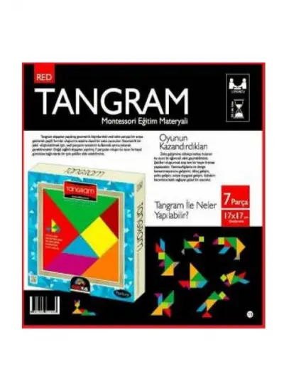 Redka Renkli Tangram Oyunu