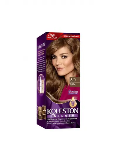 Koleston Intense Saç Boyası 6/0 Koyu Kumral - Salon Kalitesi