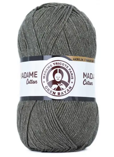 1 Adet Madame Cotton El Örgü İpi Yünü 100 gr 055 Yeşil