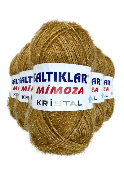 5 Adet Mimoza Kristal Işıltılı Şal Patik Yelek İpi 54