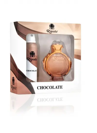 Riposte Kadın Parfüm & Deodorant Seti Chocolate For Women 100 Ml