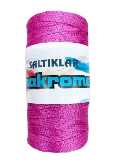 1 Adet Polyester Makrome İpi 1538 Fuşya 100 gr