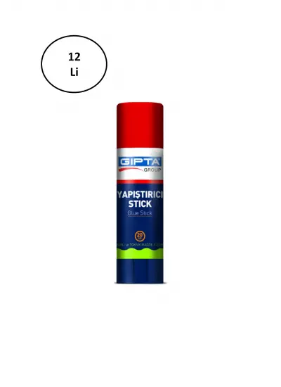 Gıpta 20 Gr Glue Stick Yapıştırıcı Beyaz 12 Li