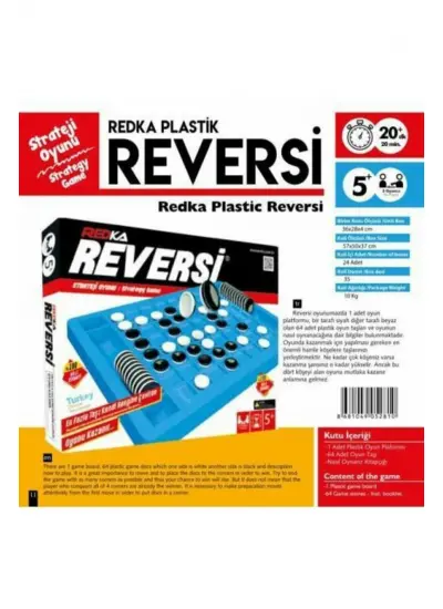 Reversi Akıl Oyunları REDKA REDKA39 Akıl Oyunları