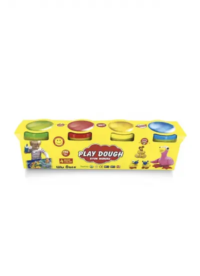 Lüks Özen Mini Play Dough 4 Renk Oyun Hamuru