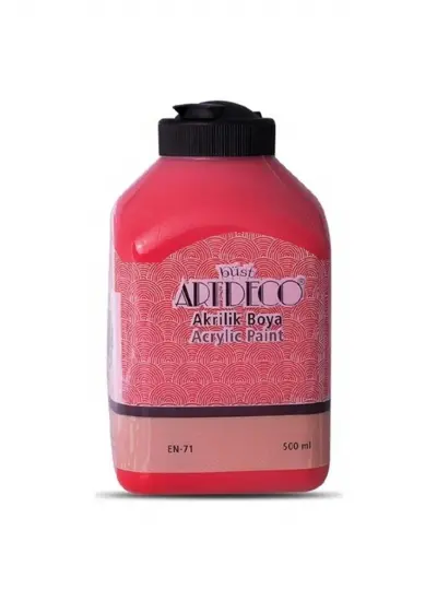 Artdeco Akrilik Boya 500ml Kırmızı