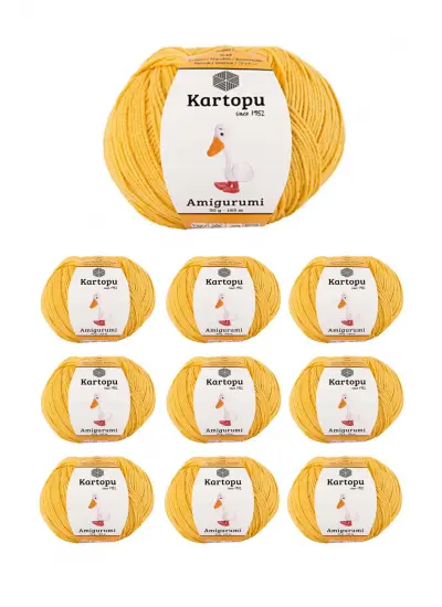 10 Adet Amigurumi El Örgü İpi 50gr 317