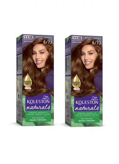 Naturals Saç Boyası Ayışığı Kahvesi 6/73 2x Paket