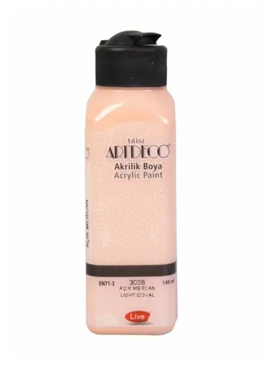 Artdeco Akrilik Boya 140ml Açık Mercan