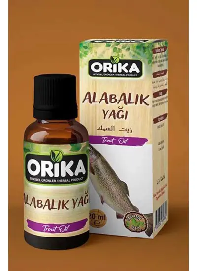 Alabalık Yağı 20 Ml.