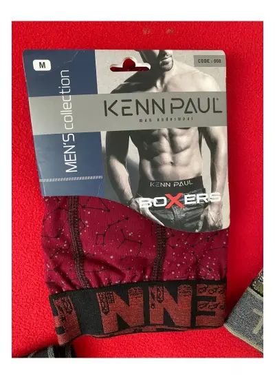 Kenn Paul Erkek Boxer 3 Lü