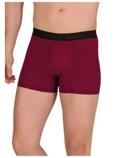 12 Adet Bordo Renk Modal Boxer