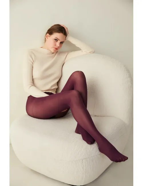 Mor Mikro 40 Külotlu Çorap-licious Mor Mikro 40 Külotlu Çorap-licious