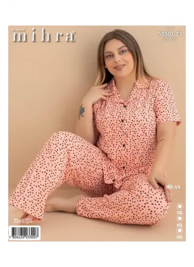 Gömlek Yaka Pijama Takım