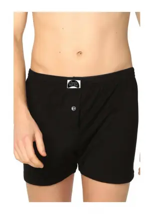 Siyah 3 Adet Havlu Bel Boxer