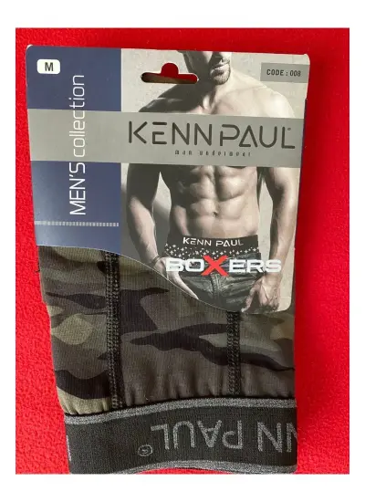 Kenn Paul Erkek Boxer 3 Lü