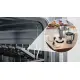 Bosch Mum9yx5s12 Serie 8 Kitchen machine with scale OptiMUM 1600 W Gümüş, Siyah