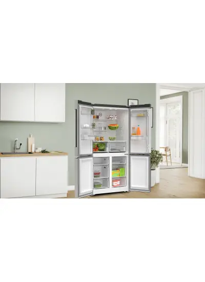 Bosch KFN96VPEA Serie 4 multi door 183 x 90.5 cm Kolay temizlenebilir Inox