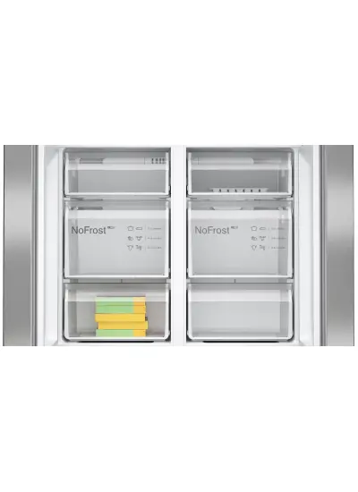 Bosch KFN96VPEA Serie 4 multi door 183 x 90.5 cm Kolay temizlenebilir Inox