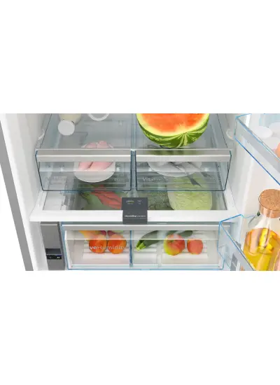 Bosch KGA76PIE0N Serie 8 Alttan Donduruculu Buzdolabı 186 x 75 cm Kolay temizlenebilir Inox