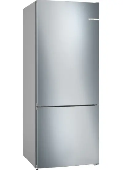 Bosch KGN76VIE0N Serie 4 Alttan Donduruculu Buzdolabı 186 x 75 cm Kolay temizlenebilir Inox