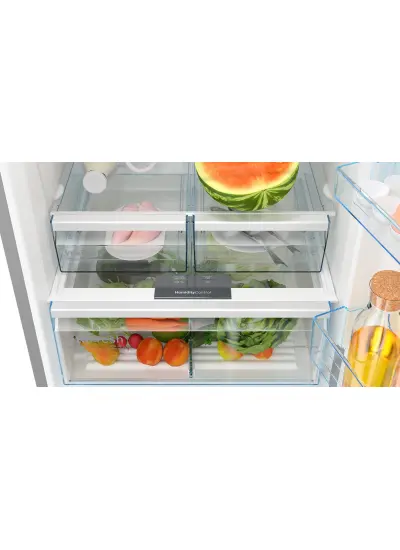 Bosch KGN76VIE0N Serie 4 Alttan Donduruculu Buzdolabı 186 x 75 cm Kolay temizlenebilir Inox