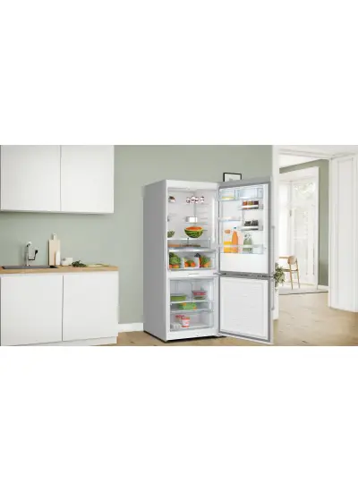 Bosch KGP76AIC0N Serie 8 Alttan Donduruculu Buzdolabı 186 x 75 cm Kolay temizlenebilir Inox