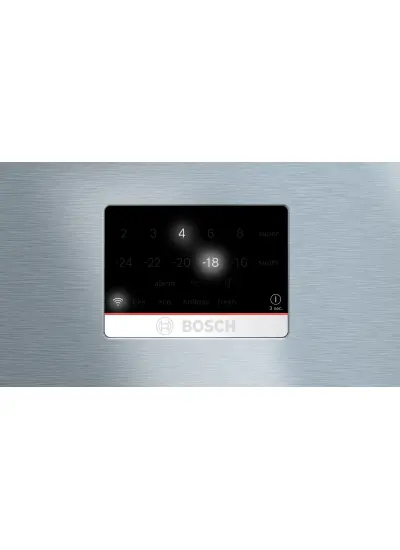 Bosch KGP76AIC0N Serie 8 Alttan Donduruculu Buzdolabı 186 x 75 cm Kolay temizlenebilir Inox