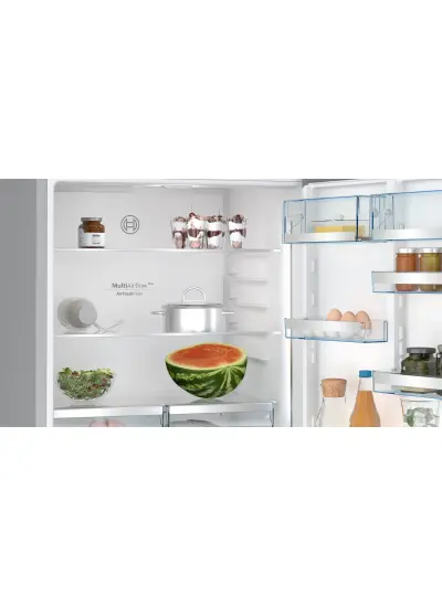 Bosch KGP76AIC0N Serie 8 Alttan Donduruculu Buzdolabı 186 x 75 cm Kolay temizlenebilir Inox