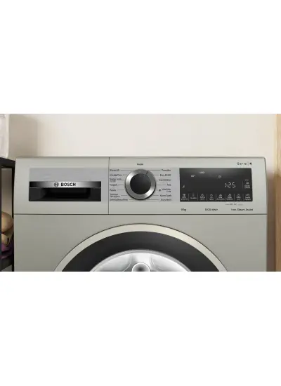 Bosch WGA244ZXTR Serie 4 Çamaşır Makinesi 9 kg 1400 dev./dak., Gümüş