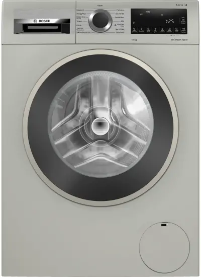 Bosch WGA252ZXTR Serie 4 Çamaşır Makinesi 10 kg 1200 dev./dak., Gümüş