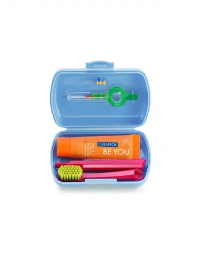 CS Travel Set (5460 Fırça + Be You Diş Macunu + Arayüz Fırçası 0.7MM + 0.9MM)