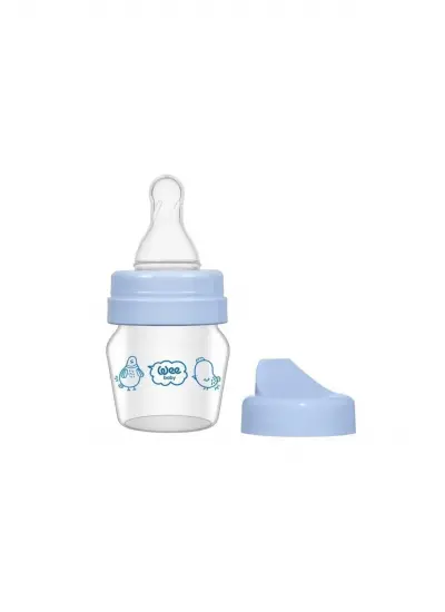 Wee 792 Mini Cam Alıştırma Bardağı Seti 30 Ml-mavi