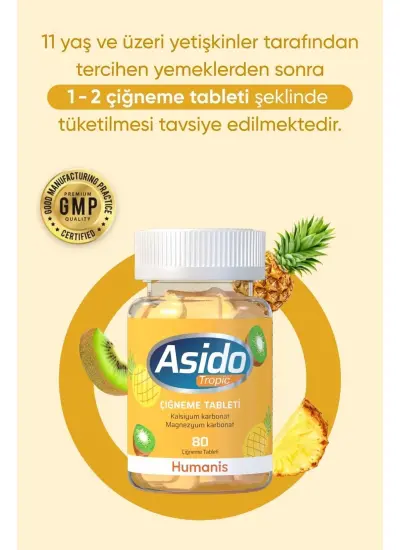 Tropic 80 Çiğneme Tableti