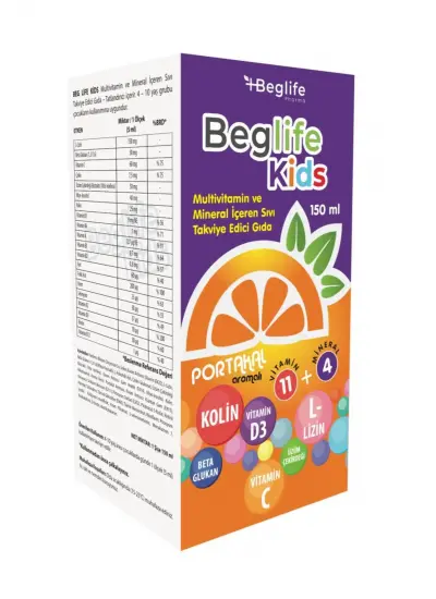 Kids Şurup 150 ml Multivitamin