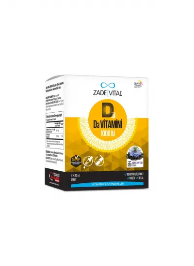 D3 Vitamini 1000 Iu Sprey 20 ml