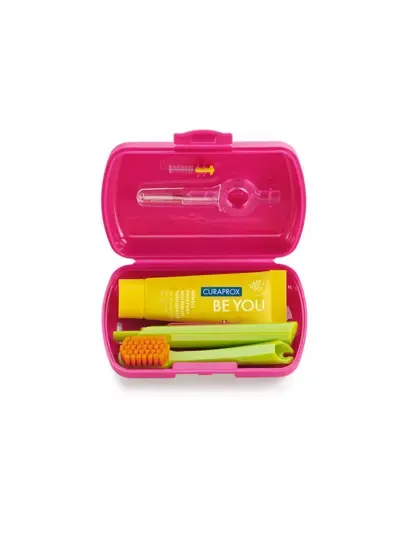 CS Travel Set (5460 Fırça + Be You Diş Macunu + Arayüz Fırçası 0.7MM + 0.9MM)