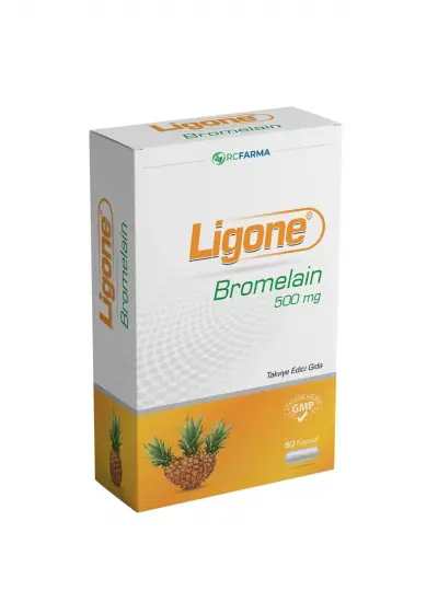 Bromelain 500 Mg 60 Kapsül